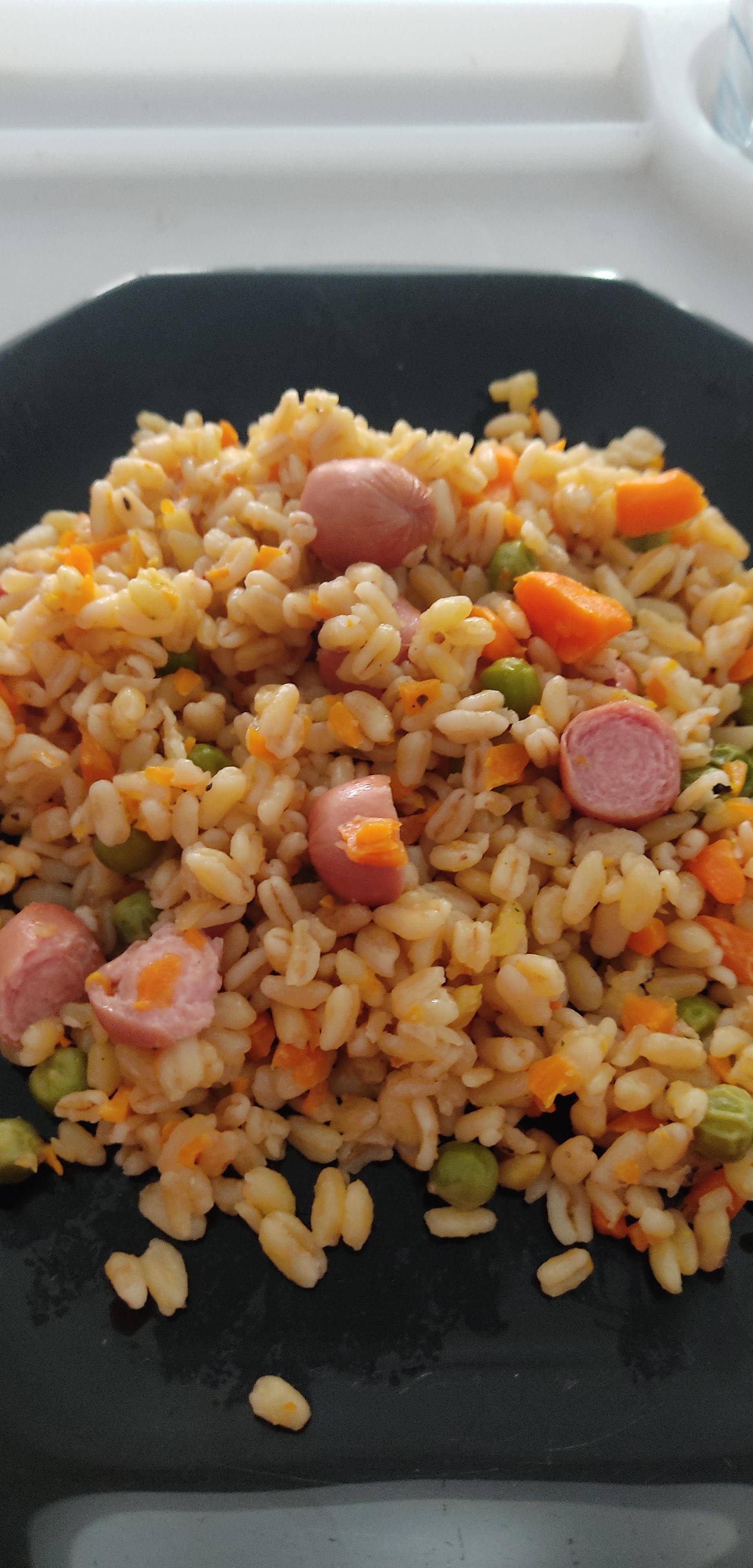 Ebly aux knackis et petits légumes - Recette Cookeo | Moulinex